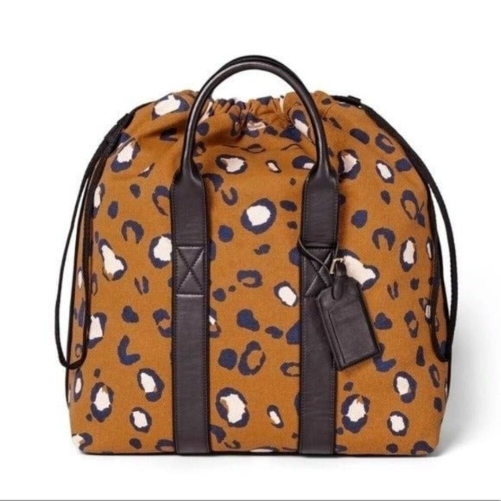 3.1 Phillip Lim Leopard Drawstring Carryall Bag